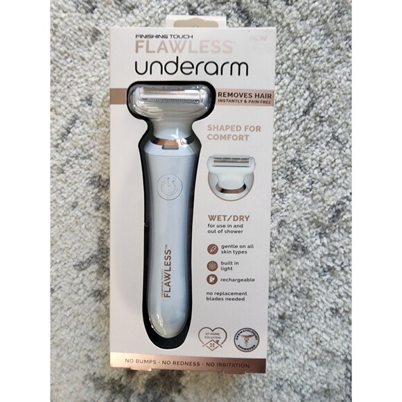 Flawless Other - Finishing Touch FLAWLESS UNDERARM Wet/Dry Hair Removal Electric Razor Device NEW